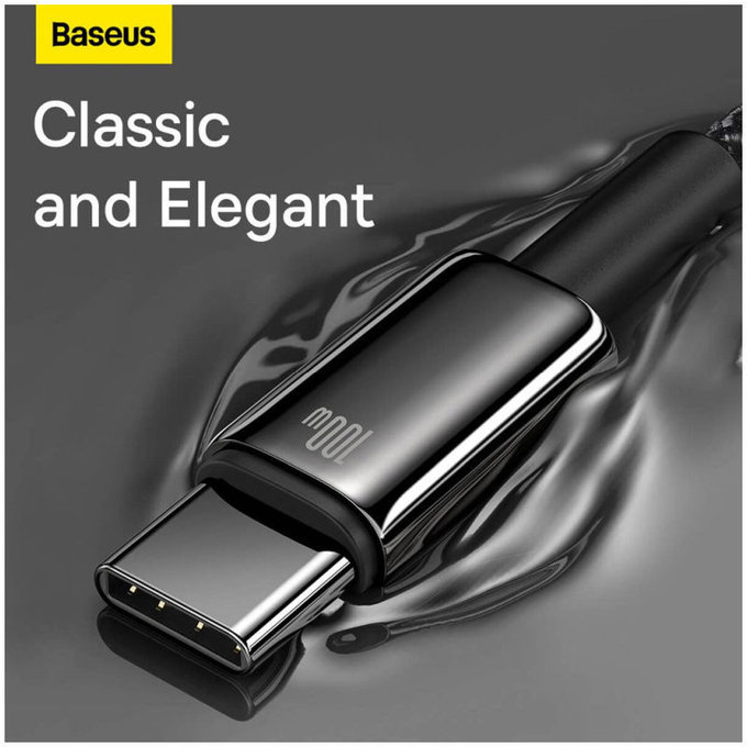 Baseus - Kábel USB-C/USB, 1.5m, čierna