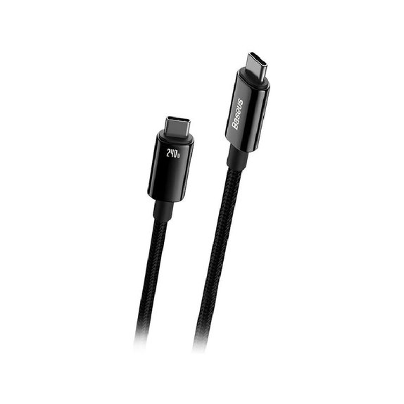 Baseus - Kábel USB-C/USB-C, 1.5m, čierna
