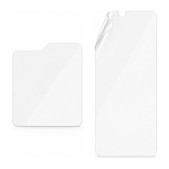 Ochranná fólia UWF a tvrdené sklo pre Samsung Z Flip6, Číra, PanzerGlass