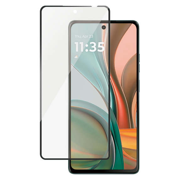 Tvrdené sklo UWF pre Motorola Moto G75 5G, Čierna, SAFE by PanzerGlass