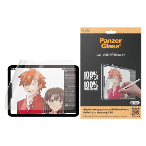 Ochranná Fólia GraphicPaper UWF pre iPad (10th Gen 2022)/(11th Gen 2025), Číra, PanzerGlass