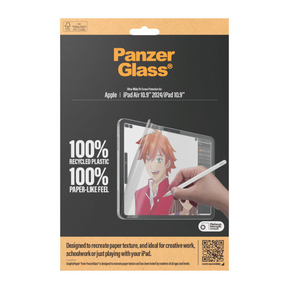 Ochranná Fólia GraphicPaper UWF pre iPad (10th Gen 2022)/(11th Gen 2025), Číra, PanzerGlass