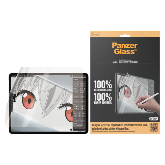 Ochranná fólia GraphicPaper UWF pre iPad Pro 12,9", Číra, PanzerGlass