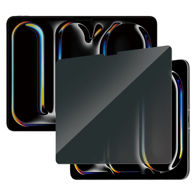 Tvrdené sklo UWF Privacy pre iPad Pro 13"/Air 13'', Číra, PanzerGlass
