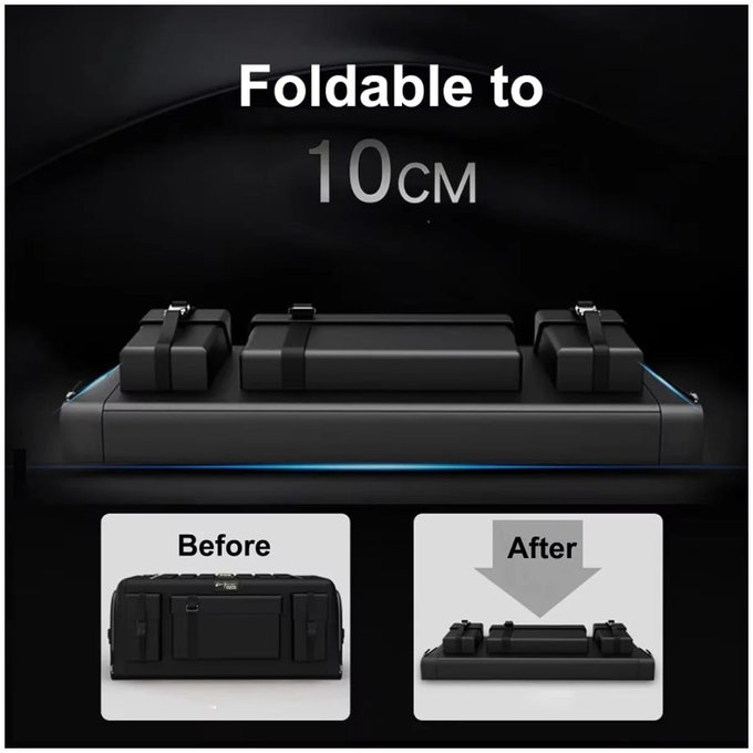 Úložná Taška/Box do Kufra Auta z Oxford Látky 70L 60x30x30cm