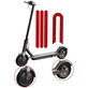 Xiaomi Mi Electric Scooter 1S, 2 M365, Essential, Pro, Pro 2 - Reflexné Nálepky (A)