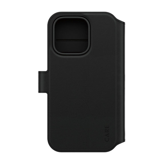 Puzdro Wallet Tango Two-In-One s MagSafe pre iPhone 16 Pro, Čierna, CARE