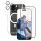 Bundle Hoops + Tvrdené sklo UWF + Puzdro Urban Combat pre iPhone 16 Pro Max, CARE