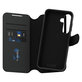 Puzdro Wallet Tango Two-In-One s QI pre Samsung Galaxy S25, Čierna, PanzerGlass