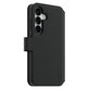 Puzdro Wallet Tango Two-In-One s QI pre Samsung Galaxy S25, Čierna, PanzerGlass