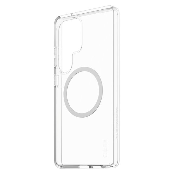 Puzdro Urban Combat s bielym QI pre Samsung Galaxy S25 Ultra, Transparentná, PanzerGlass
