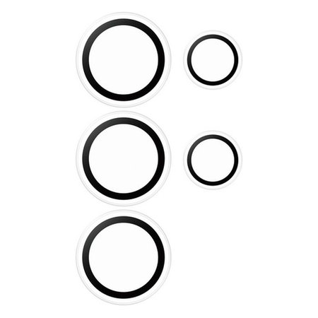 PanzerGlass - Ochranný Kryt Objektívu Fotoaparátu Hoops pre Samsung Galaxy S25 Ultra, transparentná