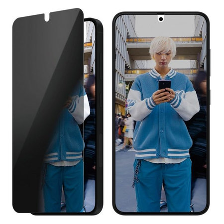 PanzerGlass - Tvrdené sklo UWF Privacy s aplikátorom pre Samsung Galaxy S25, transparentná