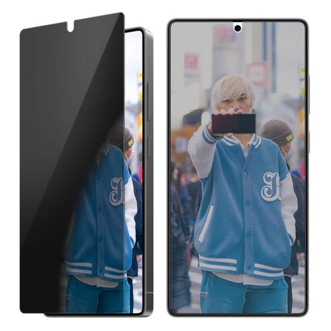 PanzerGlass - Tvrdené sklo UWF Privacy s aplikátorom pre Samsung Galaxy S25 Ultra, transparentná