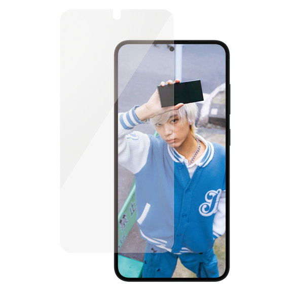 Tvrdené sklo UWF Ceramic s aplikátorom pre Samsung Galaxy S25+, Číra, PanzerGlass