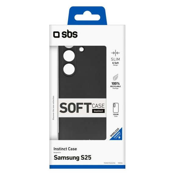 SBS - Puzdro Instinct pre Samsung Galaxy S25, čierna