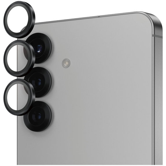 Ochranný kryt objektívu Hoops pre Samsung S25, Čierna, PanzerGlass