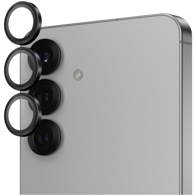 Ochranný kryt objektívu Hoops pre Samsung S25, Čierna, PanzerGlass