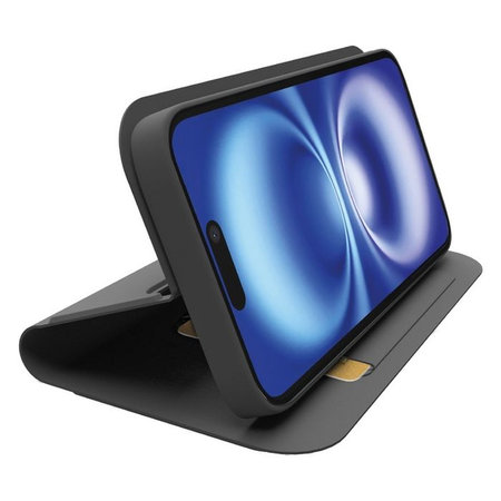 SBS - Puzdro Book Wallet Smooth pre iPhone 16e, čierna