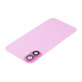 Apple iPhone 16 - Sklo Zadného Housingu + Sklíčko Kamery + Kovový Pliešok + Magsafe Magnet (Pink)