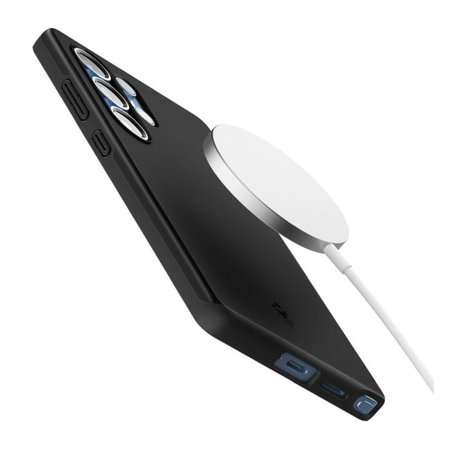 Spigen - Puzdro Thin Fit s MagSafe pre Samsung Galaxy S25 Ultra, čierna