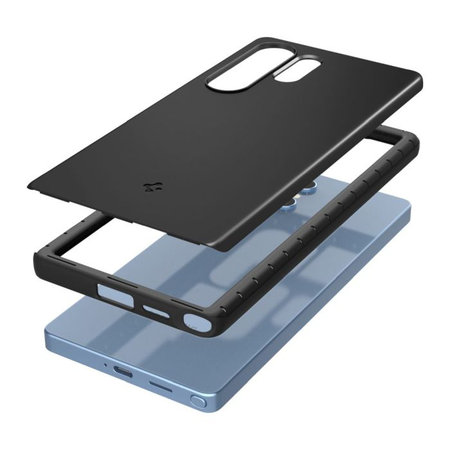 Spigen - Puzdro Thin Fit s MagSafe pre Samsung Galaxy S25 Ultra, čierna