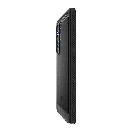 Spigen - Puzdro Rugged Armor s MagSafe pre Samsung Galaxy S25 Ultra, Matte Black