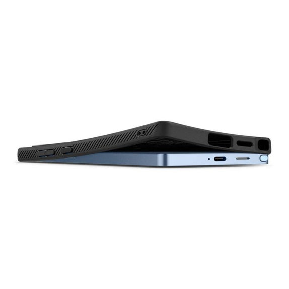 Spigen - Puzdro Liquid Air pre Samsung Galaxy S25 Ultra, Matte Black