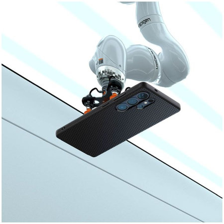 Spigen - Puzdro Liquid Air pre Samsung Galaxy S25 Ultra, Matte Black