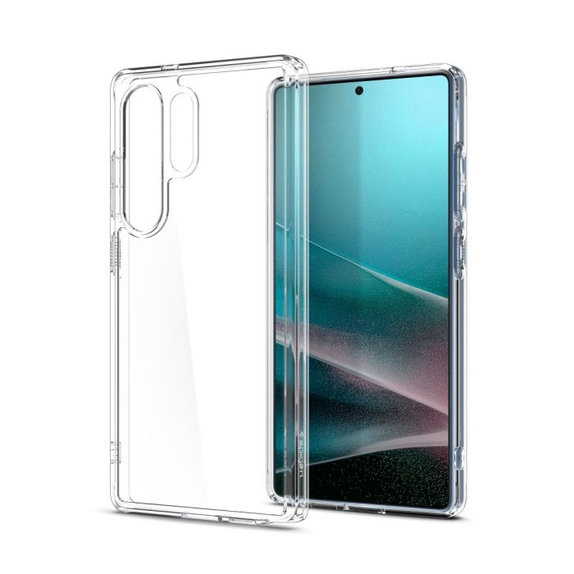 Spigen - Puzdro Ultra Hybrid pre Samsung Galaxy S25 Ultra, Crystal Clear