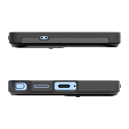 Spigen - Puzdro Optik Armor pre Samsung Galaxy S25 Ultra, čierna