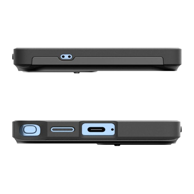 Spigen - Puzdro Optik Armor pre Samsung Galaxy S25 Ultra, čierna