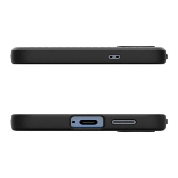 Spigen - Puzdro Liquid Air pre Samsung Galaxy S25+, Matte Black