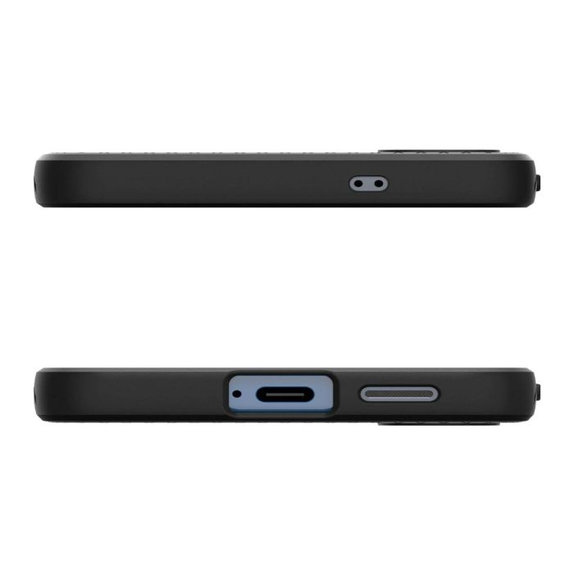 Spigen - Puzdro Liquid Air pre Samsung Galaxy S25, Matte Black