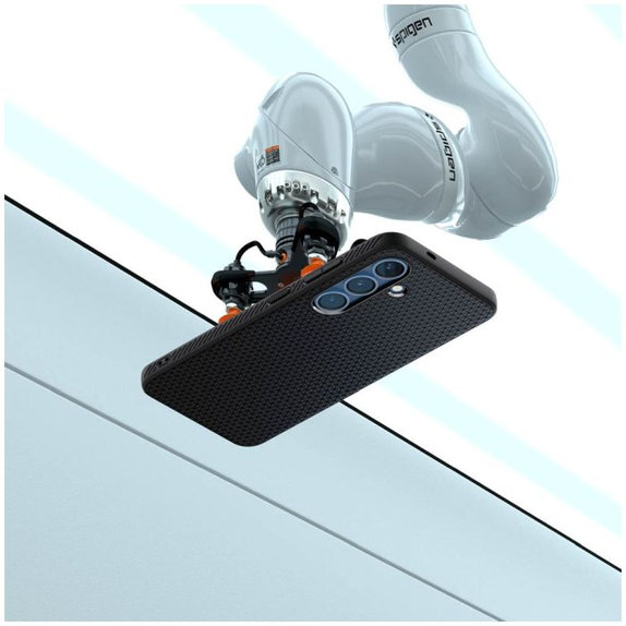 Spigen - Puzdro Liquid Air pre Samsung Galaxy S25, Matte Black