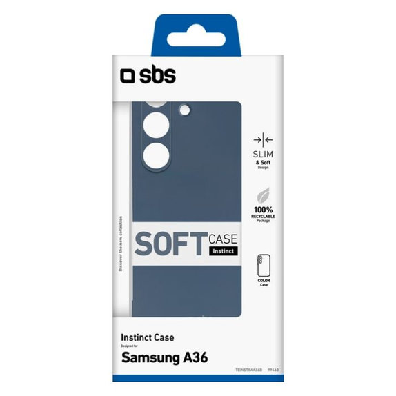 SBS - Puzdro Instinct pre Samsung Galaxy A36, modrá