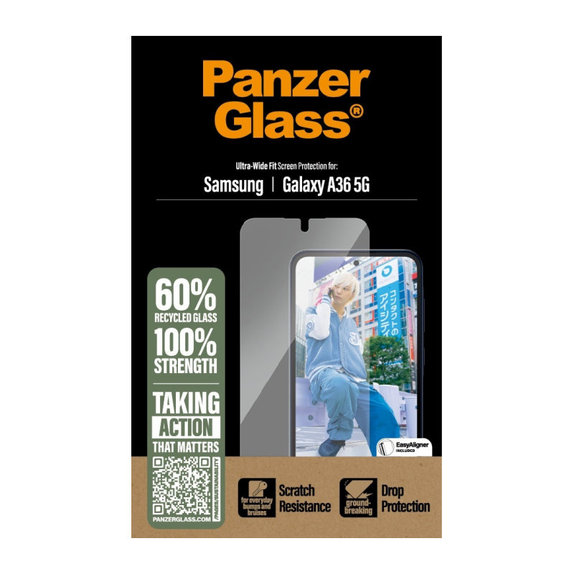 Tvrdené sklo UWF pre Samsung A36 5G, Transparentná, PanzerGlass
