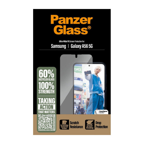 Tvrdené sklo UWF pre Samsung A56 5G, Transparentná, PanzerGlass