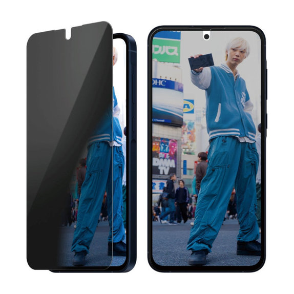 Tvrdené sklo UWF Privacy pre Samsung A56 5G, Transparentná, PanzerGlass
