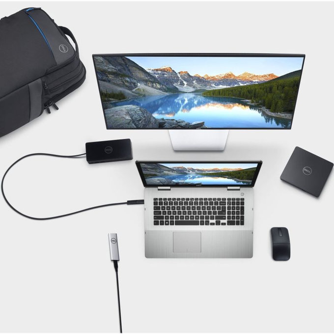 Dell D6000 - Dokovacia stanica (USB-C) + Adaptér 130W Repasovaný