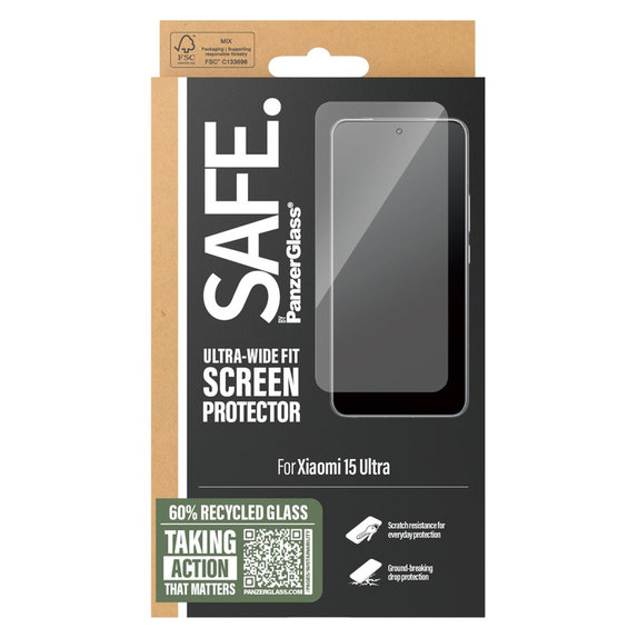 Tvrdené sklo UWF pre Xiaomi 15 Ultra, Čierna, SAFE by PanzerGlass