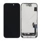 Displej Soft OLED pre iPhone 15, Dotykové sklo s rámom, DIAGNOSTIC