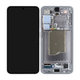 Samsung Galaxy S25 - LCD Displej + Dotykové Sklo + Rám (Silver Shadow) - GH82-36329A Genuine Service Pack