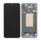 Samsung Galaxy A56 A566E - LCD Displej + Dotykové Sklo + Rám (Awesome Lightgray) TFT