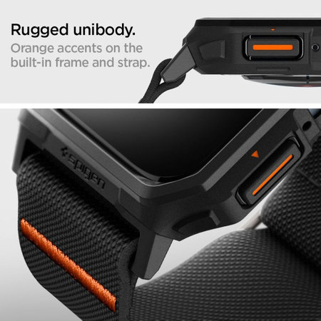 Spigen - Remienok Lite Fit "Pro" pre Apple Watch (44, 45mm), Matte Black