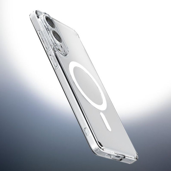 Spigen - Puzdro Ultra Hybrid s MagSafe pre Samsung Galaxy S25 Edge, biela