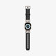 Spigen - Remienok Durapro Armor PU pre Apple Watch (42, 44, 45, 49mm), čierna