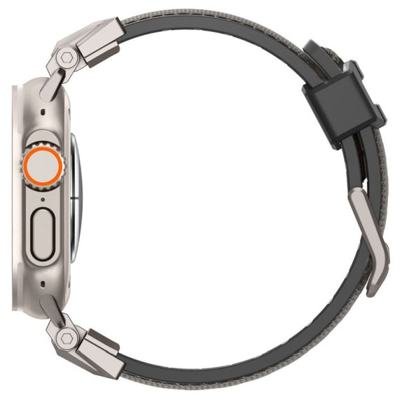 Spigen - Remienok Durapro Armor pre Apple Watch (42, 44, 45, 49mm), sivá