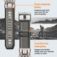 Spigen - Remienok Durapro Armor pre Apple Watch (42, 44, 45, 49mm), sivá