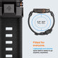 Spigen - Remienok Durapro Armor pre Apple Watch (42, 44, 45, 49mm), Black Edition